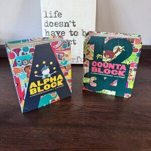 Beautiful Keepsake Alphabet and Numbers Books - Set of 2